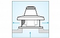 Крышный вентилятор TRT 15 E 4P (15255VRT)