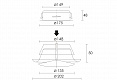 Диффузор/Анемостат приточно-вытяжной нержавеющая сталь Dvc-ss-150, 150 мм (135482)