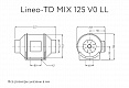 Канальный вентилятор Lineo-TD MIX 125 V0 LL Pro (18182ARI)