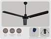 Потолочный вентилятор DREAMFAN Espresso RC 142 (91142DFN)