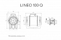 Канальный вентилятор Lineo 100 Q (17143VRT)