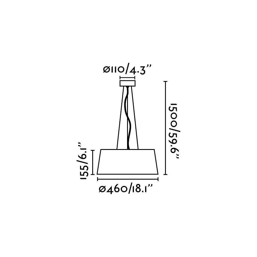 Подвесной светильник Aina white (64174FAR)
