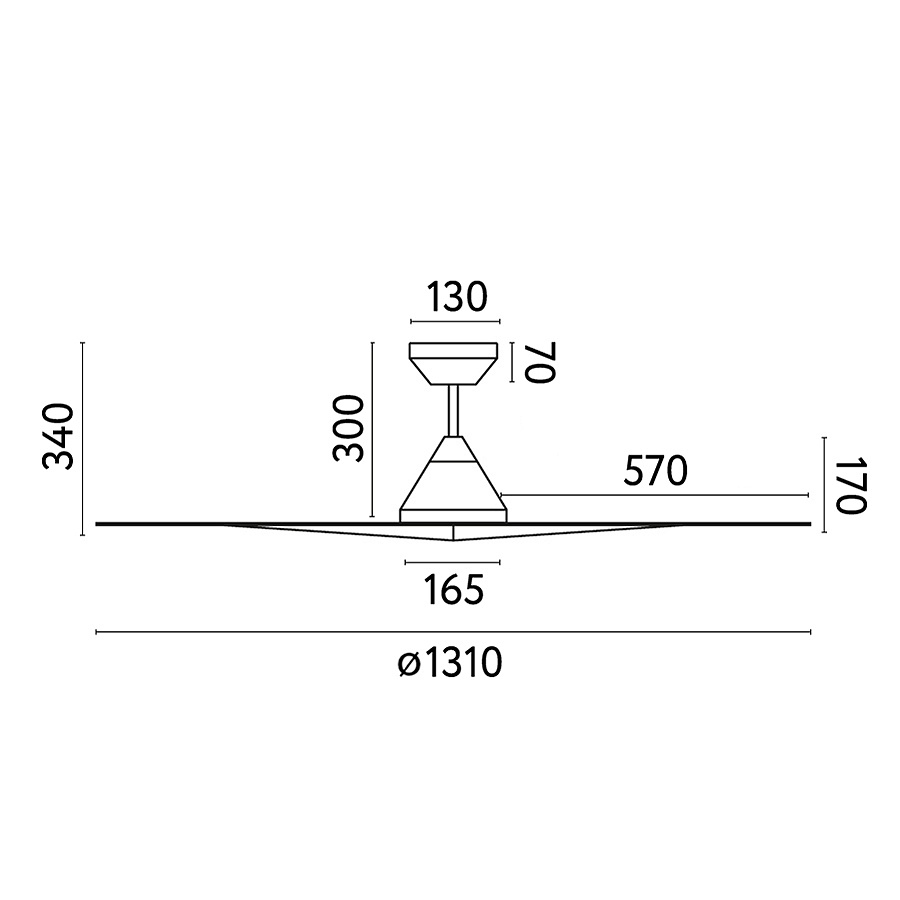 Потолочный вентилятор Samos Smart (33729WPFAR)