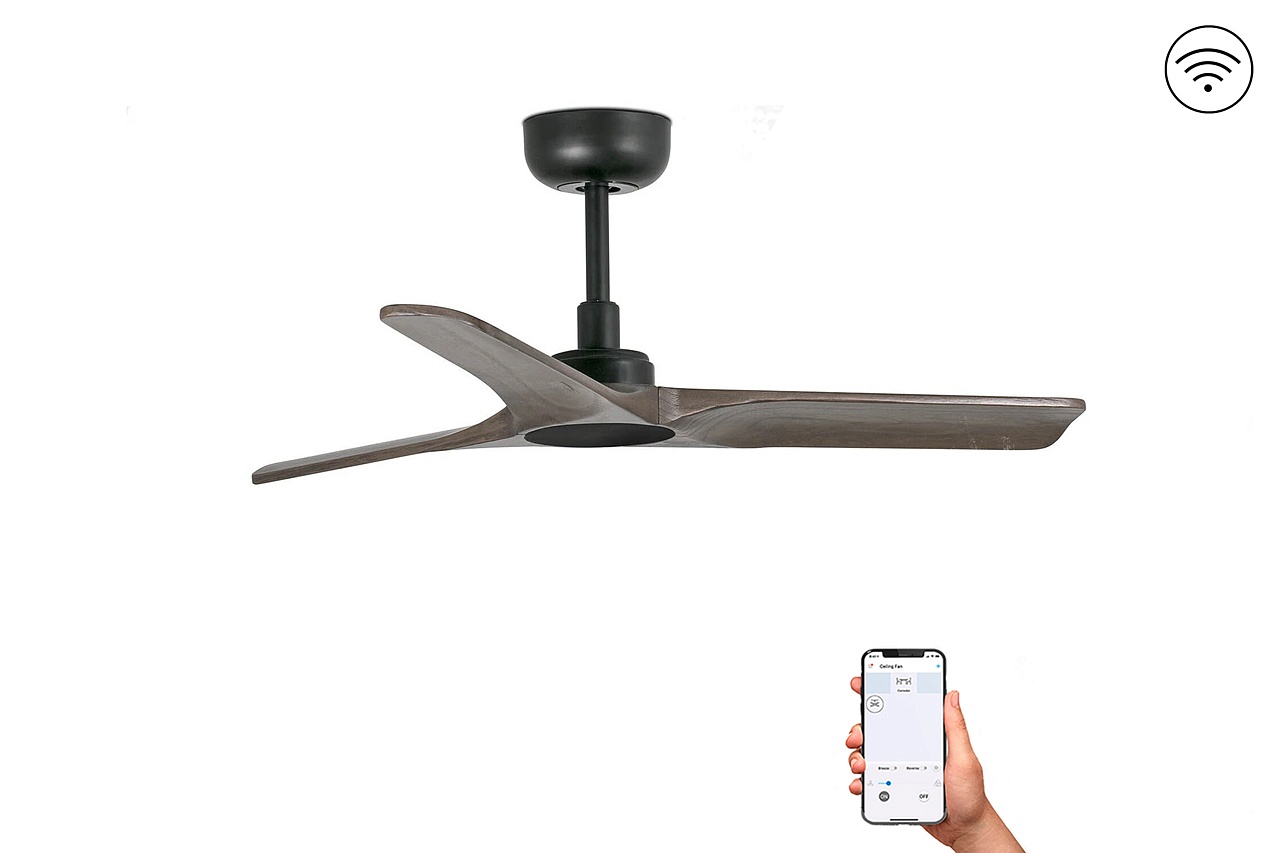 Потолочный вентилятор Heywood S White/light wood DC Smart (33806WPFAR)