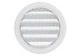 Вентиляционная решетка металлическая антивандальная ARIUS Usav-100 white решетка металлическая, 100 мм, белая RAL 9016M (136218)