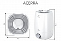 Ультразвуковой увлажнитель воздуха Acerra RUH-AC300/4.0M-WT (1344806BR)