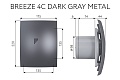 Вытяжной осевой вентилятор Breeze 4C dark gray metal (133967)