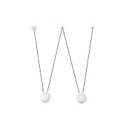 Подвесной светильник Mine white (28209-2LFAR)