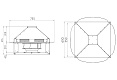 Каминный вентилятор (дымосос для камина) Vortice Heatmaster F400 315 T2 1.5KW 15260VRT