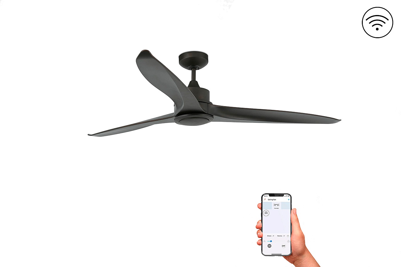 Люстра-вентилятор Tonic Led Brown DC Smart (33552WPFAR)