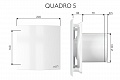 Вытяжной осевой вентилятор Quadro 5 (133867)