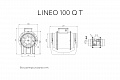 Канальный вентилятор Lineo 100 Q T (17184VRT)