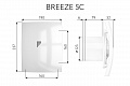 Вытяжной осевой вентилятор Breeze 5C (133975)