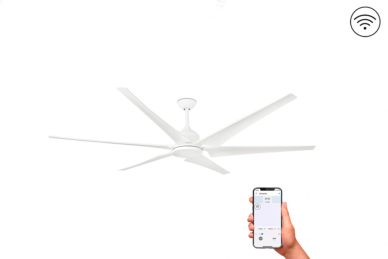 Потолочный вентилятор Cies White DC Smart (33512WPAFAR)
