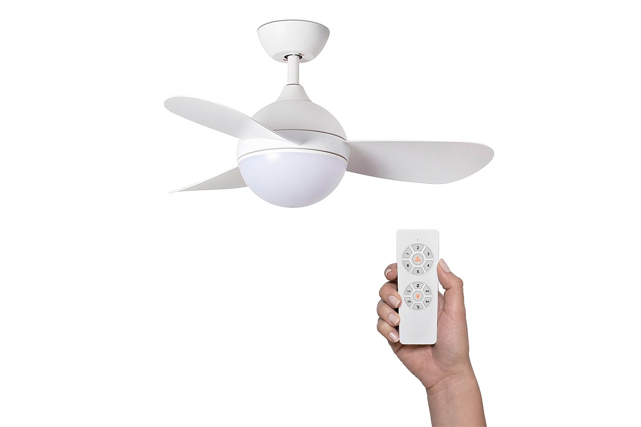 Люстра-вентилятор Hvar Led White DC (34300FAR)