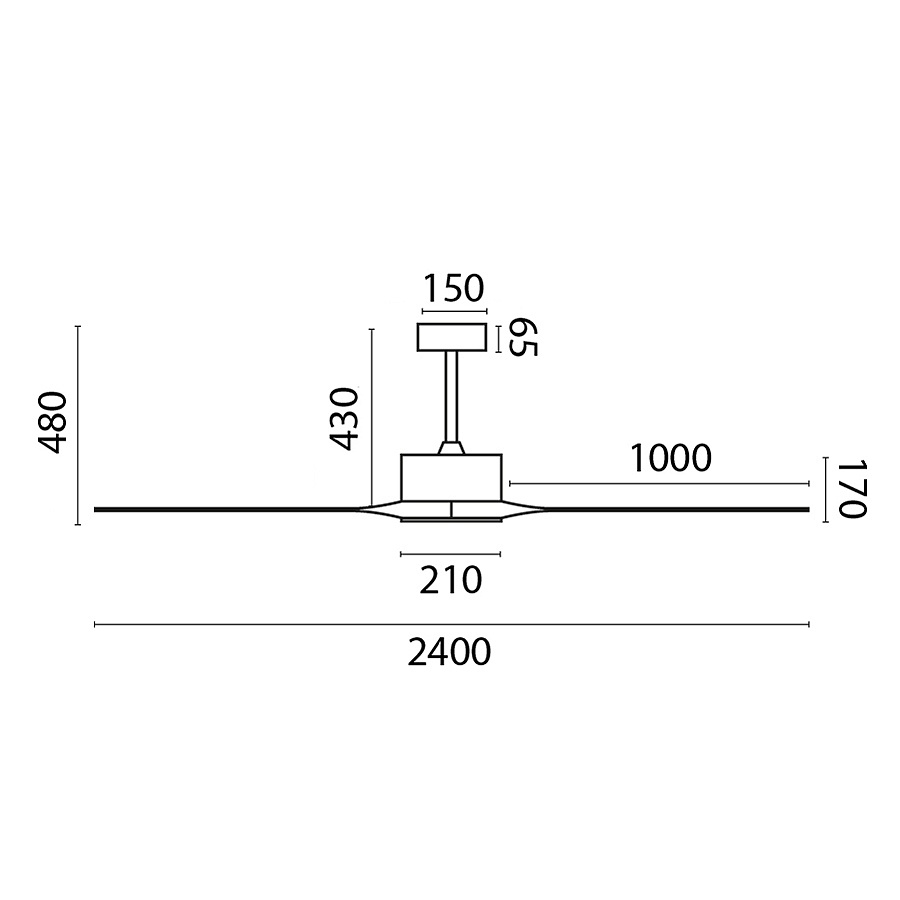 Потолочный вентилятор Kauai Brown Pine DC (34200AFAR)
