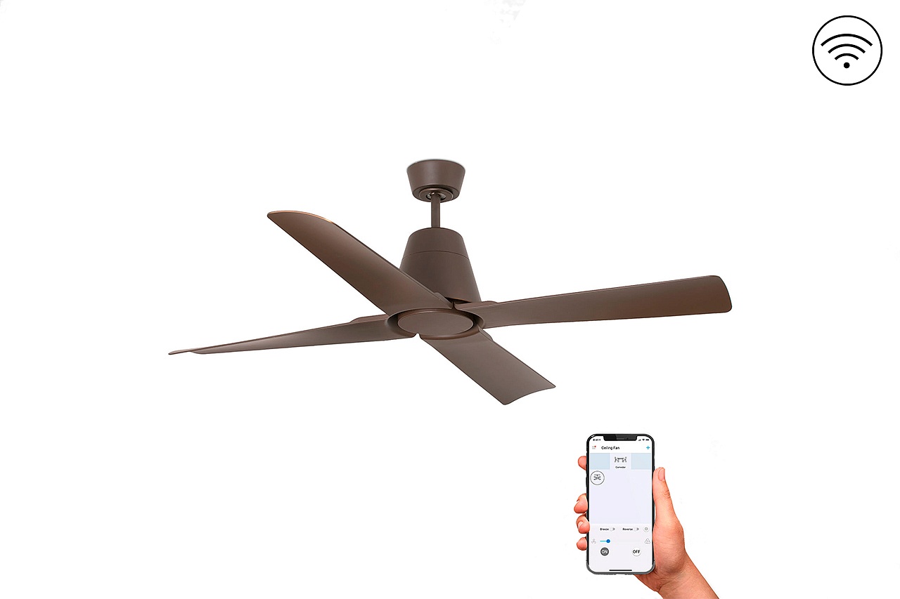 Потолочный вентилятор Typhoon Brown DC Smart (33490WPFAR)