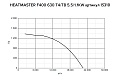 Каминный вентилятор Vortice Heatmaster F400 630 T4-T8 5500-1000 ВТ 15310VRT