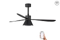 Люстра вентилятор Amelia L Cone Led Black DC Smart 33761WP-23FAR