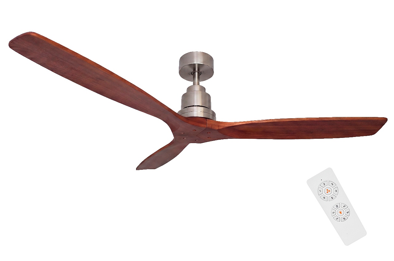 Потолочный вентилятор DREAMFAN Lantau Nickel Black Wood DC 132 33509DC