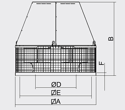 Крышный вентилятор TCDH EXD 060-6 (5136612700)