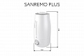 Ультразвуковой увлажнитель воздуха Sanremo Plus RUH-SP400/3.0M-SV (1132803BR)