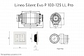 Канальный вентилятор ARIUS Lineo Silent Evo P 100-125 LL Pro (18321ARI)