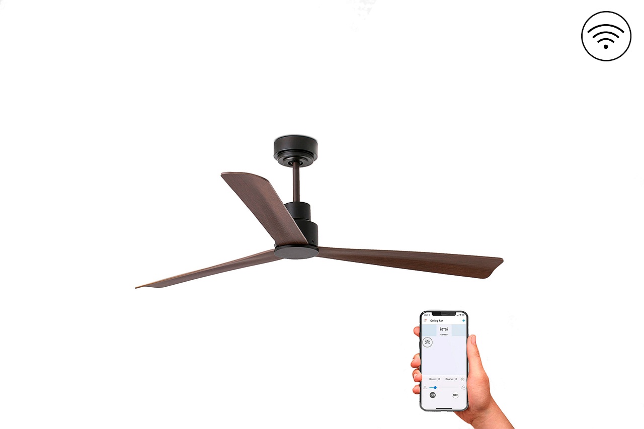 Потолочный вентилятор Nassau Brown DC Smart (33478WPFAR)