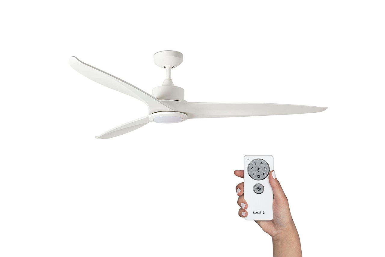 Люстра-вентилятор Tonic Led White DC 33551FAR
