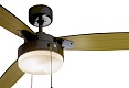 Люстра вентилятор DREAMFAN Fusion Black Chrome RC 132 (90208DFN)