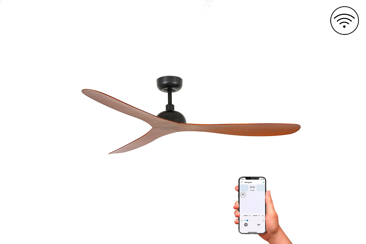 Потолочный вентилятор Gotland Black DC Smart (33447WPFAR)