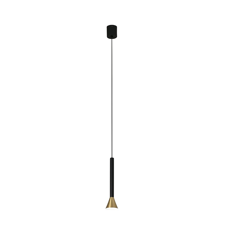 Подвесной светильник Danka gold+black (64223FAR)