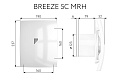 Вытяжной осевой вентилятор Breeze 5C MRH (133979)