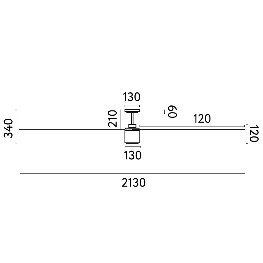 Люстра-вентилятор Attos Led White DC Smart (33494WPFAR)