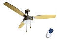 Люстра вентилятор DREAMFAN Fusion Black Chrome RC 132 (90208DFN)