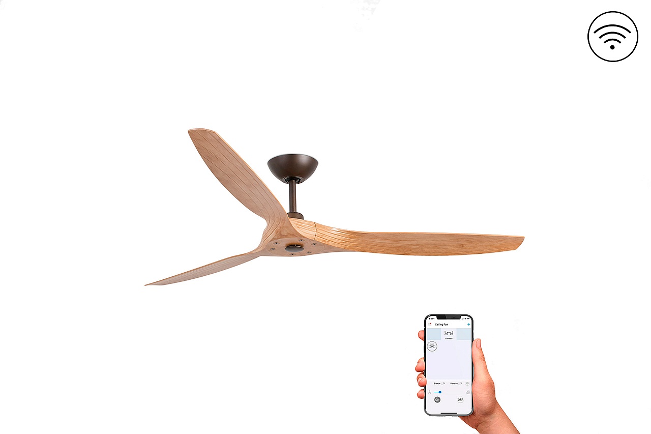 Потолочный вентилятор Morea Brown Pine DC Smart (33519WPFAR)