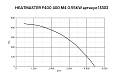 Каминный вентилятор Vortice Heatmaster F400 400 M4 550 ВТ 15303VRT