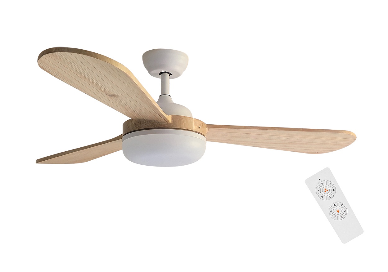 Светодиодная люстра вентилятор с пультом DREAMFAN Cocos LED DC 132 50004-1DC