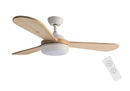 Светодиодная люстра вентилятор с пультом DREAMFAN Cocos LED DC 132 50004-1DC