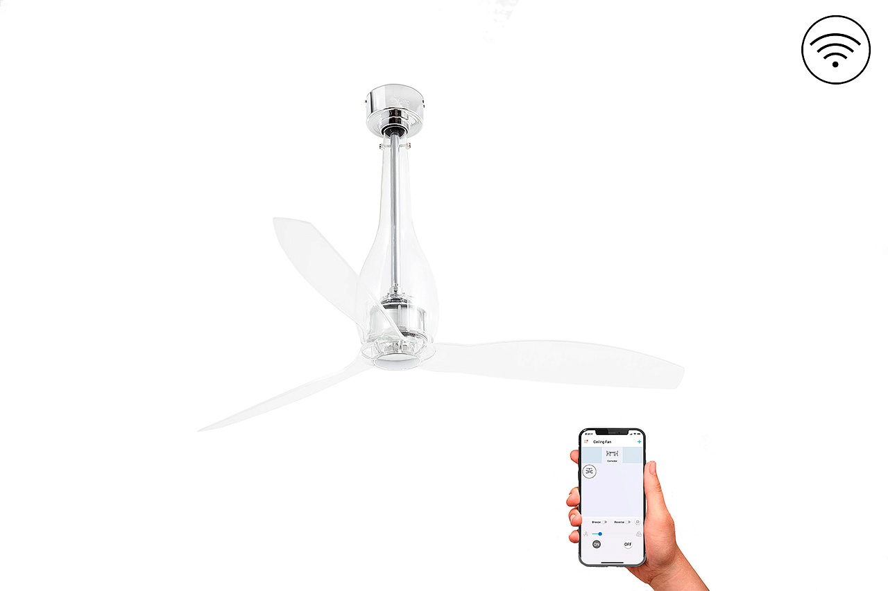 Потолочный вентилятор Eterfan Transporent DC Smart (33381WPFAR)