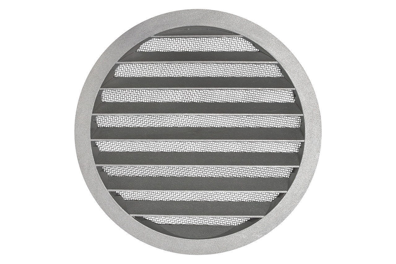 Вентиляционная решётка круглая с металлической сеткой Ариус РКМ - 200 136264