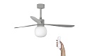 Люстра вентилятор Amelia L Ball Led Gray DC 33762-27FAR