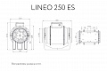 Канальный вентилятор LINEO 250 ES (17168VRT)