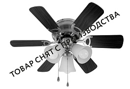 Люстра вентилятор DREAMFAN Fast Satin Brass 76 54075DFN