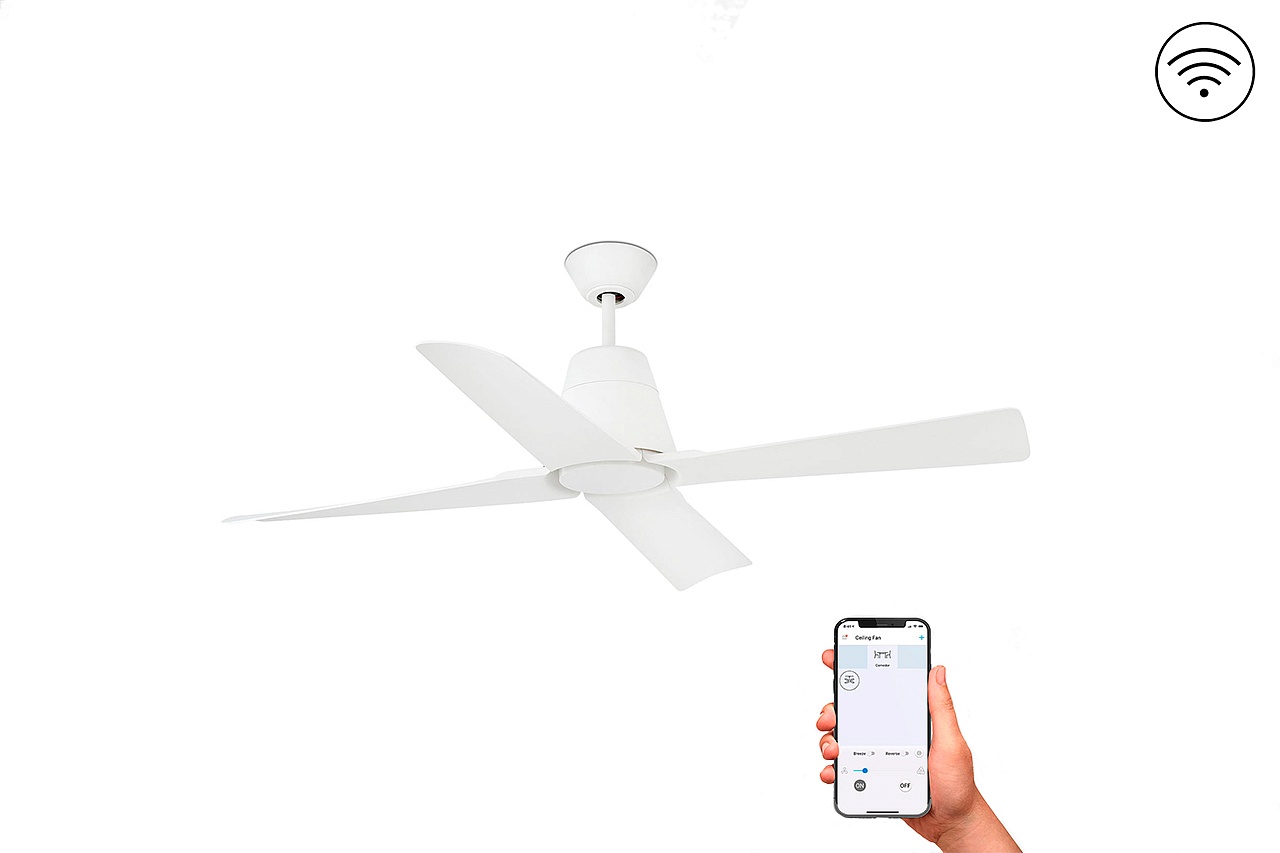 Потолочный вентилятор уличного применения Typhoon White DC Smart (33480WPFAR)