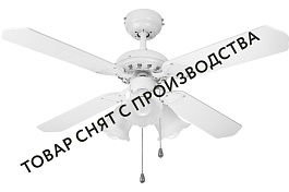 Люстра вентилятор DREAMFAN Princess White 105 63105DFN
