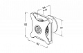 Вытяжной осевой вентилятор Eco Star-K 100 LL (11201ARI)