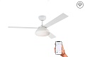 Люстра-вентилятор Rodas Led White DC Smart (33522WPFAR)