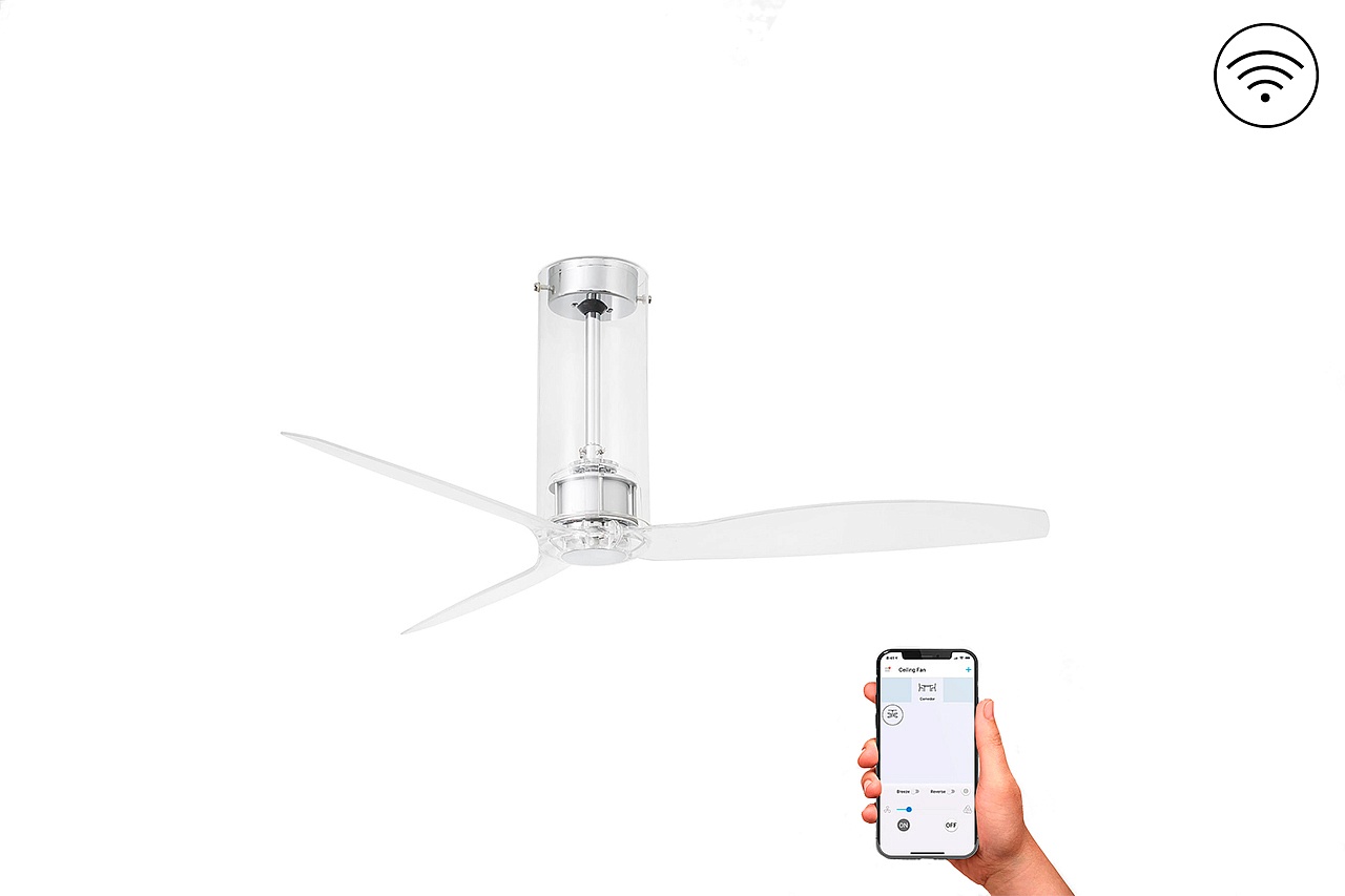 Потолочный вентилятор Tube Fan Transporent DC Smart (33374WPFAR)