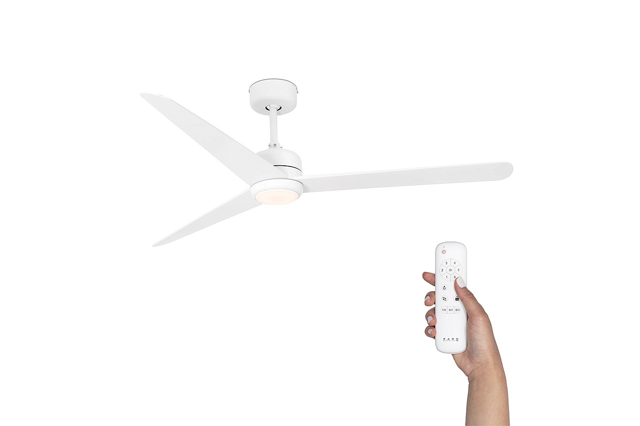 Люстра-вентилятор Nuu Led White DC (33722FAR)